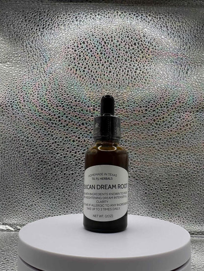 All-natural Mexican Dream Root capsules for restful sleep and vivid dreams