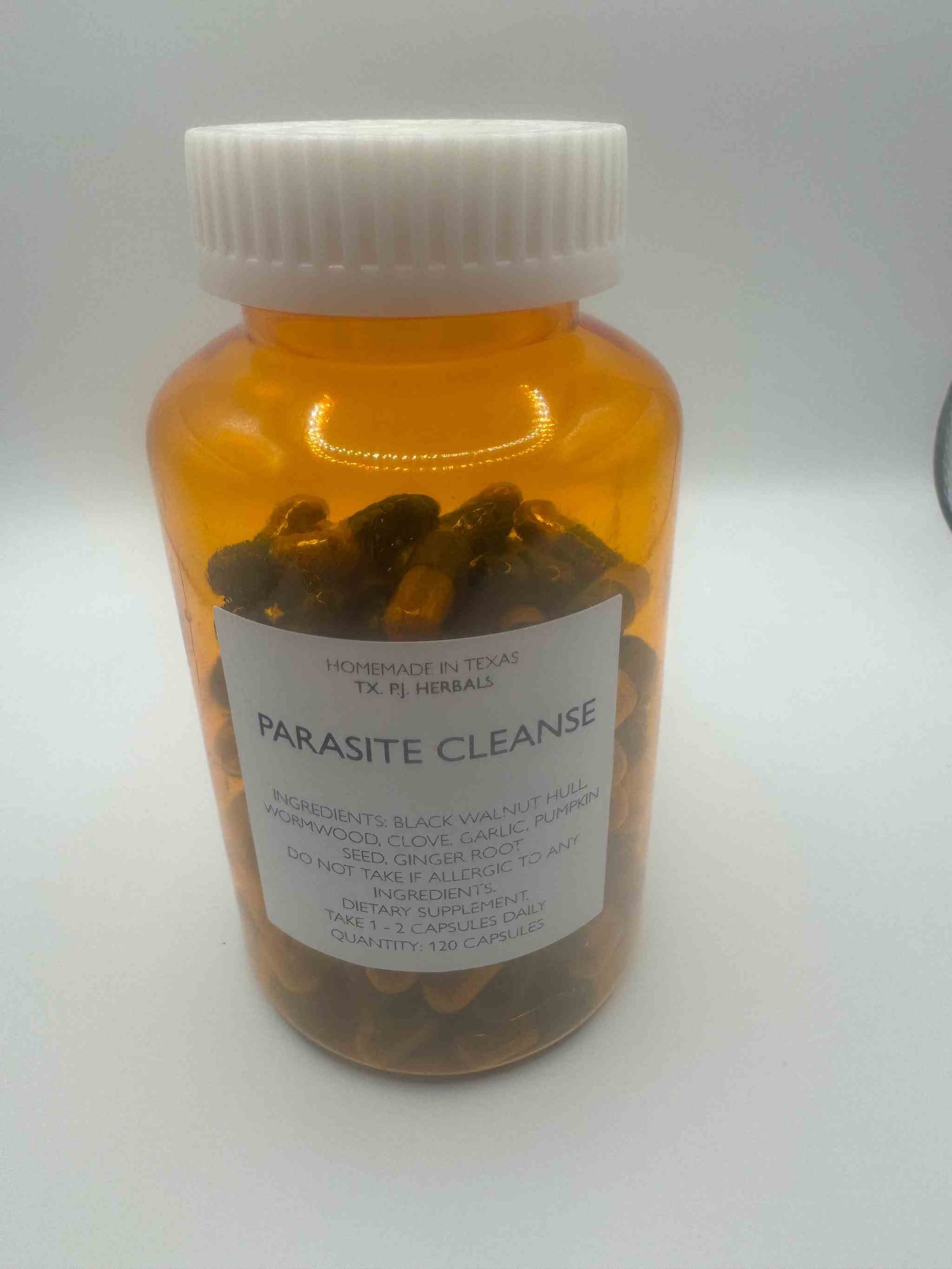 All-Natural Parasite Cleanse Capsules for digestive wellness and internal cleansing