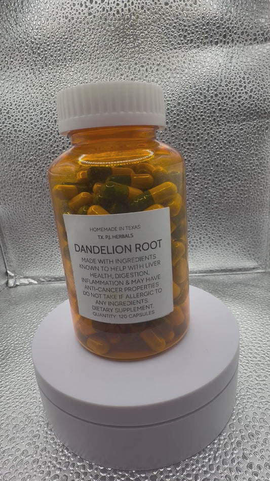 All-Natural Dandelion Root Capsules